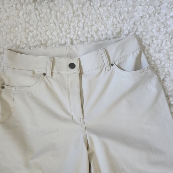 lululemon City Sleek 5 Pocket Wide Leg Hi-Rise 7/8  Lengh Cropped pant Sz 28 Y2K - Picture 6 of 16